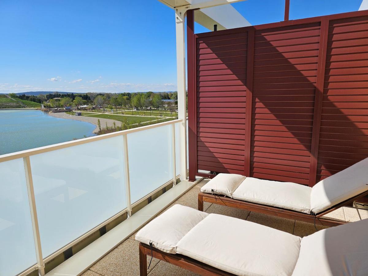 Lakeside Provence - Appartement 4 Etoiles Face Au Lac De Monteux Buitenkant foto