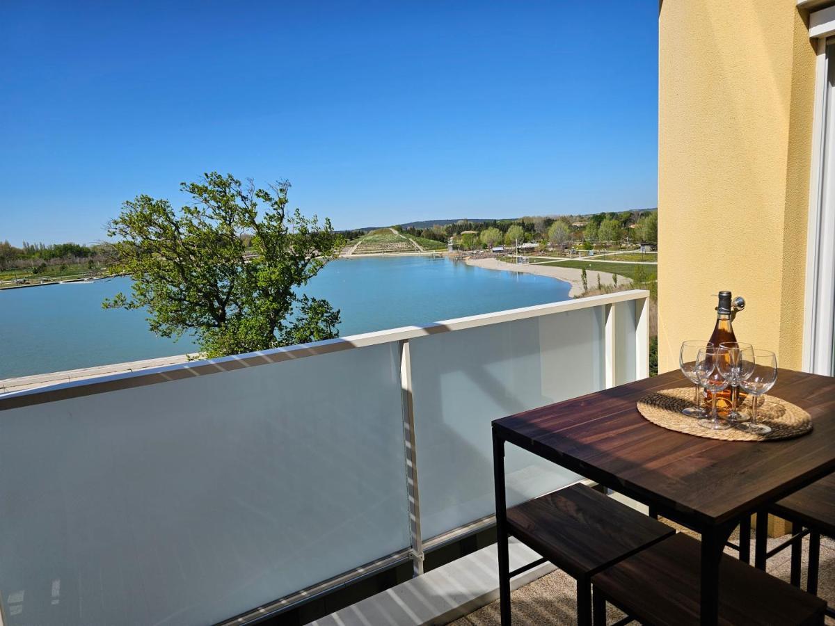 Lakeside Provence - Appartement 4 Etoiles Face Au Lac De Monteux Buitenkant foto